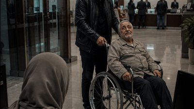 منذ أشهر، وأخي يأخذ أبي المصاب بالخرف