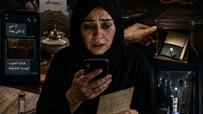 مع سقوط آخر حفنة تراب