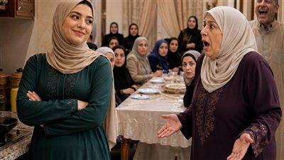 في كل عزومة في بيتي كانت حماتي لازم تدخل 