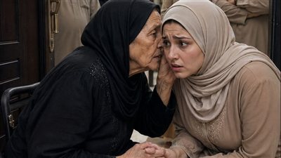جدتي عندها 90 سنه جات تزورني في بيت 