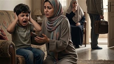 ابني عنده سبع سنين وكل ما تيجي سيرة ابوه يصرخ